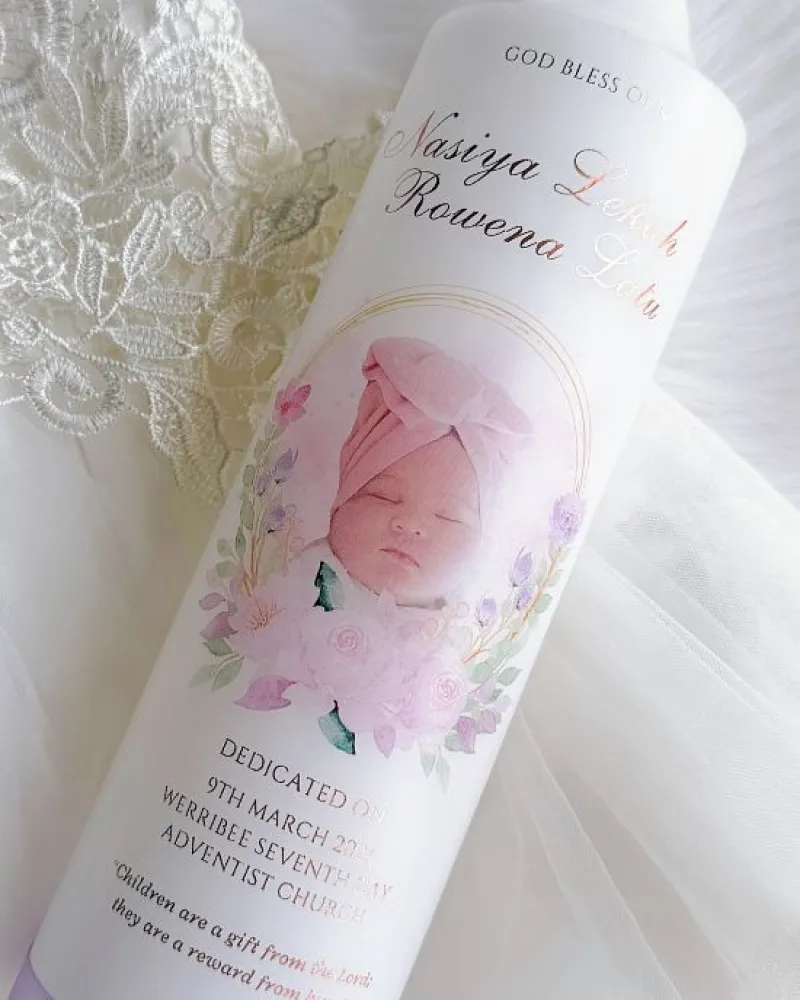 Blush Photo Candle | Nasiya