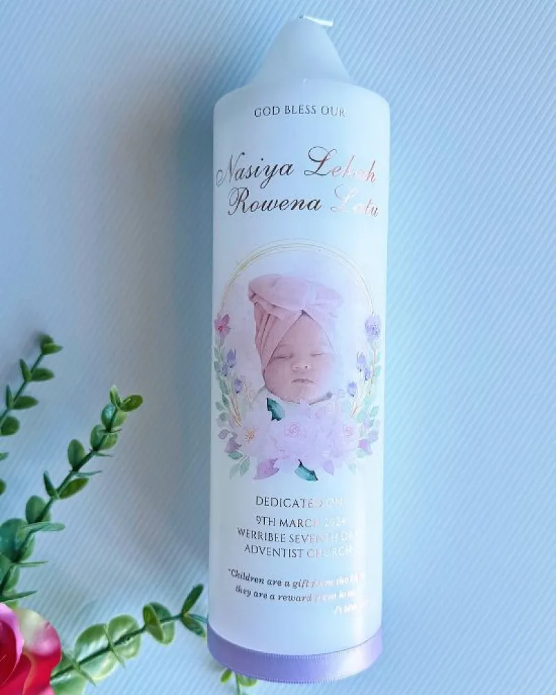 Blush Photo Candle | Nasiya