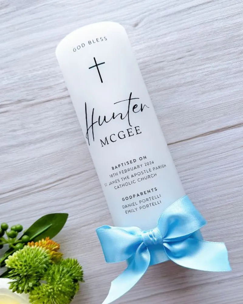 Minimalist Blue Bow | Hunter