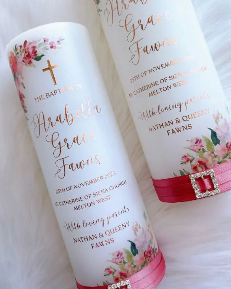 Floral Border Red | Arabella