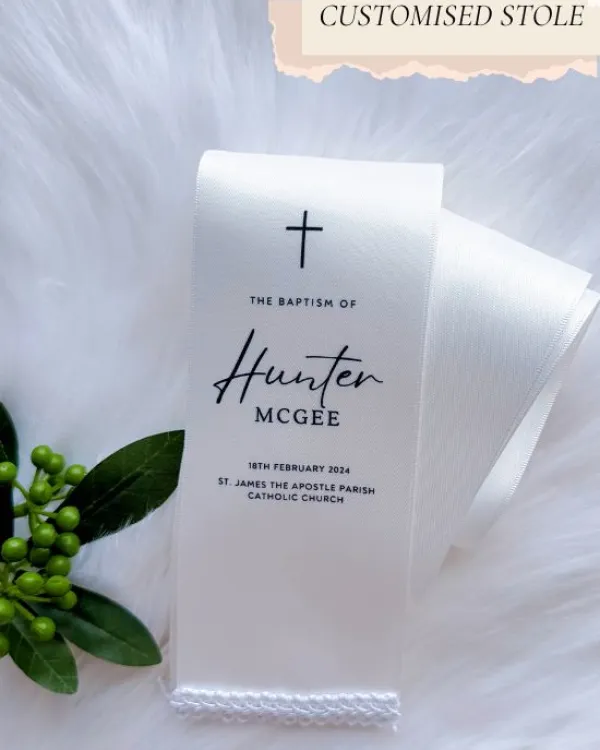 Catholic Baptism Stole