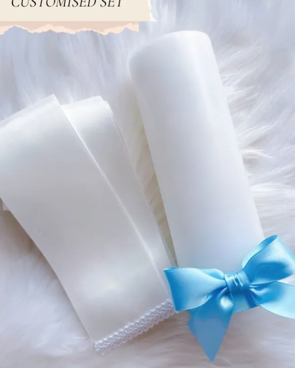 Personalised Stole Pillar Candle