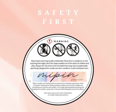 Safe Candle Handling